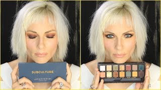 CHIT CHAT TUTORIEL SUBCULTURE PALETTE ANASTASIA BEVERLY HILLS [upl. by Eniamzaj416]