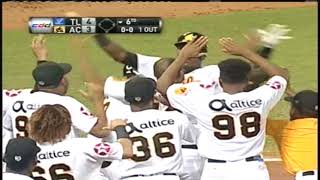 Final Lidom 20172018 Juego 2 Aguilas Cibaeñas vs Tigres del Licey [upl. by Ailyn]