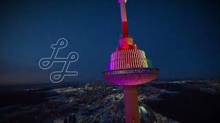 Vilnius TV tower 20212022 [upl. by Friedly]