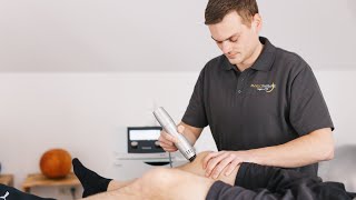 Radiale Stoßwellentherapie  Physiotherapie Hagen a T W [upl. by Atirahc]