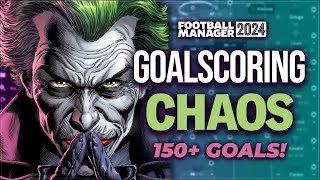 Total MAYHEM For UNREAL Goalscoring FM24 Tactic  Football Manager 2024 Best Tactics [upl. by Basir394]