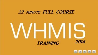 Fastest 2016 WHMIS Course Complete 22mins [upl. by Ikin]