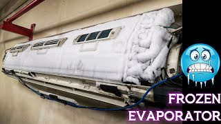 Frozen Evaporator  Reason and Solution  Animation  HVAC  hvacmaintenance hvactraining [upl. by Aihsoek]