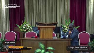 Live Sabbath Worship Service  “Living a Spirit Filled Lifequot [upl. by Fineman]