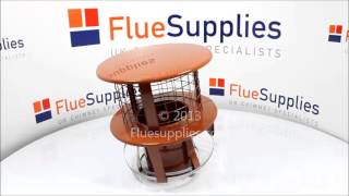 Flue Supplies  Suspending cowl terracotta [upl. by Adnovaj448]