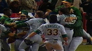 1989 WS Gm4 As complete the sweep [upl. by Lynna]