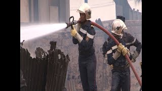 INCENDIE DU quotPARC LAMBAYEquot À PIKINE  LES OCCUPANTS ENTRE DÉSARROI ET ÉLAN DE SOLIDARITÉ [upl. by Aklam]