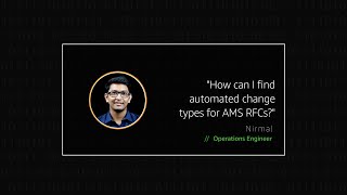 How can I find automated change types for AMS RFCs [upl. by Jeanine]