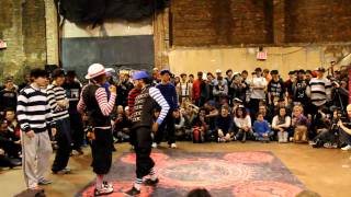 Fire lock and Hurricane  2011 Juste Debout NYC Lockin PreLims [upl. by Eul]