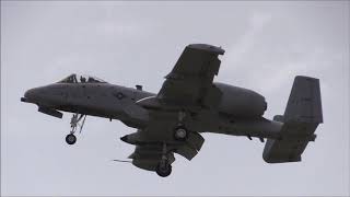 A10 Thunderbolt II Demonstration  2019 Leaseweb Manassas Airshow [upl. by Tarttan942]