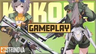 Strinova KOKONA Snipper Hero Gameplay amp OutfitWeapon Skins [upl. by Nair]