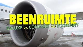 TUI Dreamliner  Beenruimte Deluxe  Comfort  Economy [upl. by Parfitt]