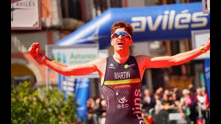 VÍDEORESUMEN del Campeonato de España de Duatlón 2024 de Avilés prueba élite masculina [upl. by Ellehcyar557]