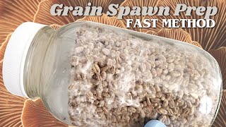 PERFECT GRAIN SPAWN FAST Quick Hot Soak Method Eliminates Burst Kernels [upl. by Attecnoc823]