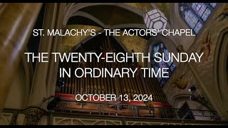 The Twentyeighth Sunday in Ordinary Time  October 13 2024 [upl. by Ahsennek]