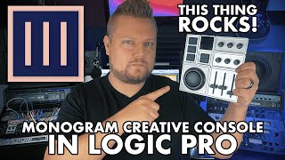 Monogram Creative Console in Logic Pro  Demonstration and Review [upl. by Doroteya]