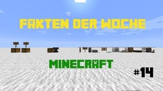 Minecraft 3 Fakten der Woche 14 Effizienter Reparieren und Teppiche auf allem [upl. by Jevon]