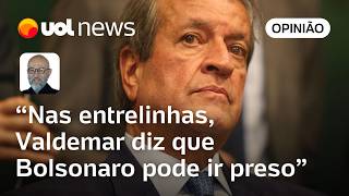 Valdemar fala nas entrelinhas e esquece que Bolsonaro não conseguiu se reeleger diz Josias [upl. by Ohl876]