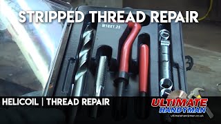 Helicoil  Thread repair [upl. by Worl652]