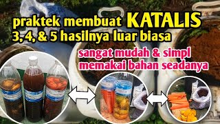 Cara membuat KATALIS 34 amp 5 begitu mudah amp simpl [upl. by Uhsoj607]