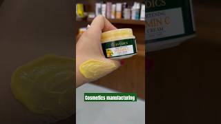 vitamin c face cream  private label cosmetics  cosmetics industry factory youtubeshorts viral [upl. by Melborn]