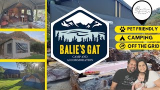 Balies Gat Campsite Review 218kms from Cape Town Glamping and Self catering [upl. by Eentirb]