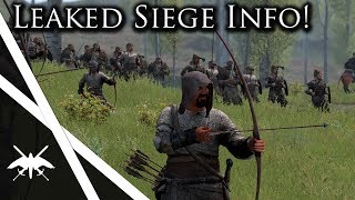 More LEAKED Bannerlord Mechanics Sieges 1000 Battle Size OP Couch Lancing [upl. by Rehpinnej]