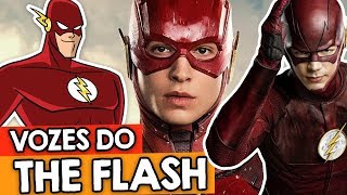 Conheça as VOZES do THE FLASH no Brasil [upl. by Meehsar261]