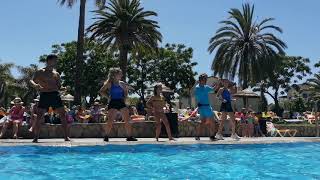 Cambrils Park Resort Aina en coreografía equipo animacion [upl. by Hayyikaz215]