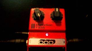 DOD FX55 Distortion Vintage 1984 [upl. by Sucrad483]