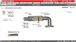 What is VAV Variable air Volume Explain by BMS Software Honeywell EBI R4102VAV electrical [upl. by Leahcimnhoj]