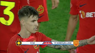 FCSB  Nordsjaelland 00  Highlights  Conference League [upl. by Anniala]