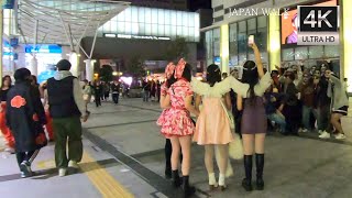 浜松のハロウィン2023 walking through Halloween in Hamamatsu City Japan [upl. by Qifahs]