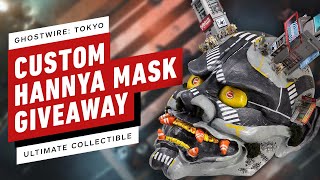 We Build amp Giveaway a Custom Hannya Mask Inspired by Ghostwire Tokyo  Ultimate Collectible [upl. by Bore]