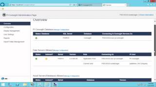 OSIsoft Create PI Coresight SQL DatabaseConfigure PI Coresight through the Admin Page v3004 [upl. by Enomad]