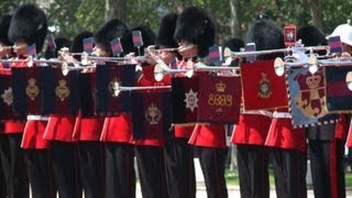 British soldiers break fanfare trumpet record [upl. by Annaya]