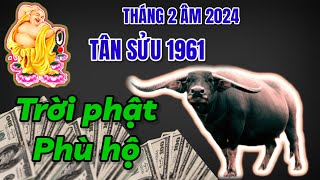 Tử vi tháng 2 âm lịch 2024  TIÊN TRI  Tân Sửu 1961  Rũ bỏ vận xui giàu sang phú quý NHẤT VÙNG [upl. by Egarton]