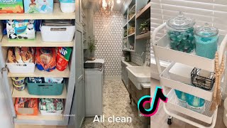 organizing cleaning and restocking ASMR tiktok compilation 2🍀 [upl. by Valdas]