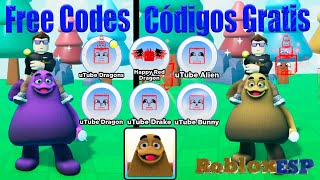 CARRERA DE GRIMACE CÓDIGOS en ROBLOX GRIMACE RACE CODES  RobloxESP [upl. by Forkey879]