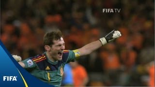 Iker Casillas on Netherlands vs Spain  2010 FIFA World Cup Final [upl. by Alyek]