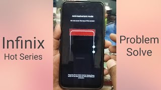 Anti inadvertent mode Do not Cover the top of the screen I Infinix Mobile problem solve [upl. by Ailicec]