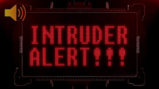 Intruder Alert Warning Sound Effect ⚠️👤🚨 [upl. by Porett]