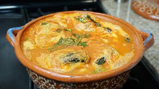 CHILES RELLENOS DE QUESO EN CALDILLO BUENÍSIMOS [upl. by Atnas]