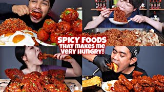 SPICY Mukbang Moments That Makes Me So HUNGRY🌶️🥵🤤 [upl. by Letnahs]