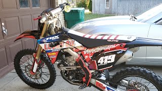 2018 crf 250r [upl. by Lesya912]