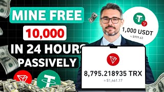 FASTEST ●FREE● TRX MINING SITE 🚀 10 minimum withdraw [upl. by Sekofski509]