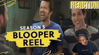 Its Always Sunny In Philadelphia  Season 5 Bloopers Reaction [upl. by Leiru]