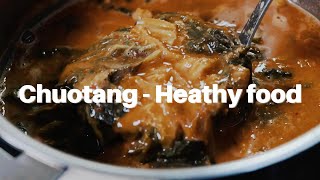 Chueotang 추어탕Korean Mudfish Soup Made Easy with Frozen Options [upl. by Perot631]