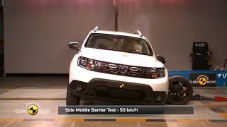 Le Dacia Duster obtient trois étoiles aux crashtests Euro NCAP [upl. by Vallonia]