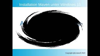 Installation von Apache Maven für Windows 10 Umgebungsvariable MAVENHOME deutsch [upl. by Beedon]